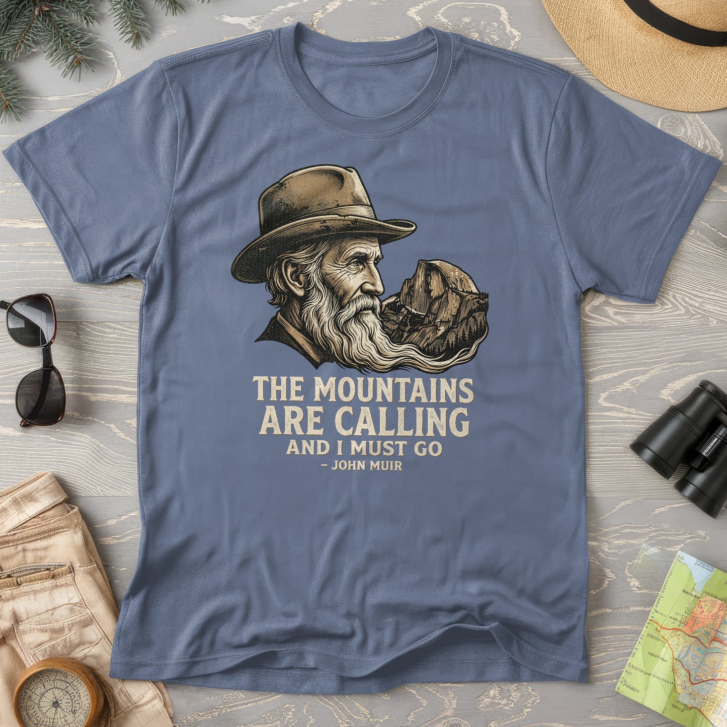 John Muir Mountains T-Shirt