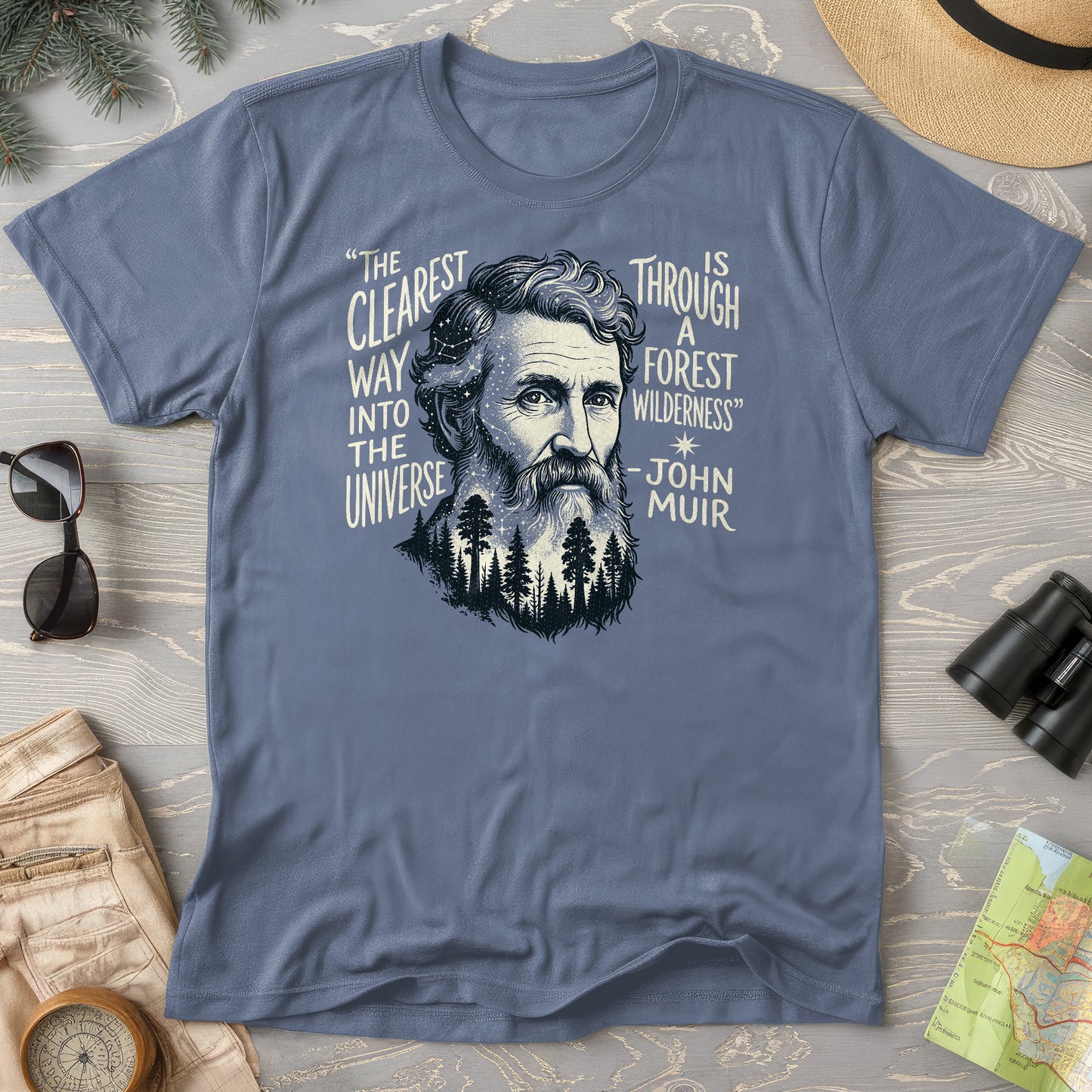 John Muir Universe T-Shirt