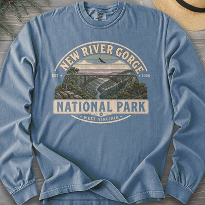 New River Gorge Medallion Long Sleeve Shirt