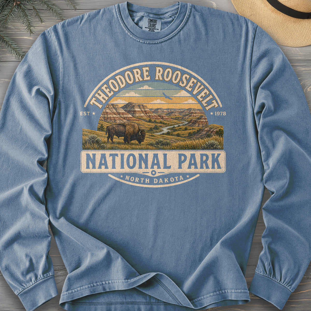 Theodore Roosevelt Medallion Long Sleeve Shirt