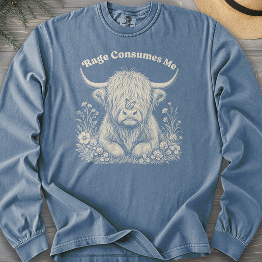 Raging Coo Monogram Long Sleeve Shirt