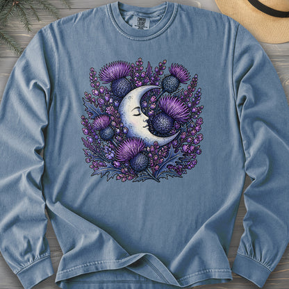 Botanical Moon Thistle Comfort Colors 6014 Long Sleeve