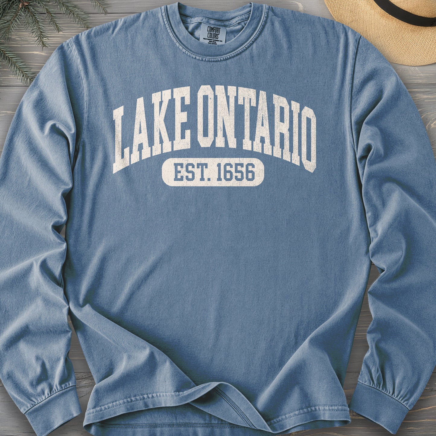 Lake Ontario Varsity Long Sleeve Shirt