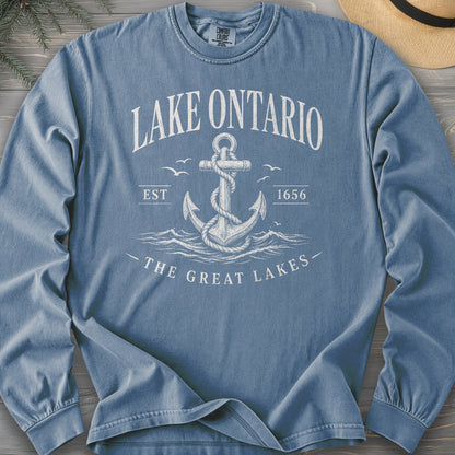 Lake Ontario Anchor Long Sleeve Shirt