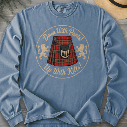 Up With Kilts Comfort Colors 6014 Long Sleeve