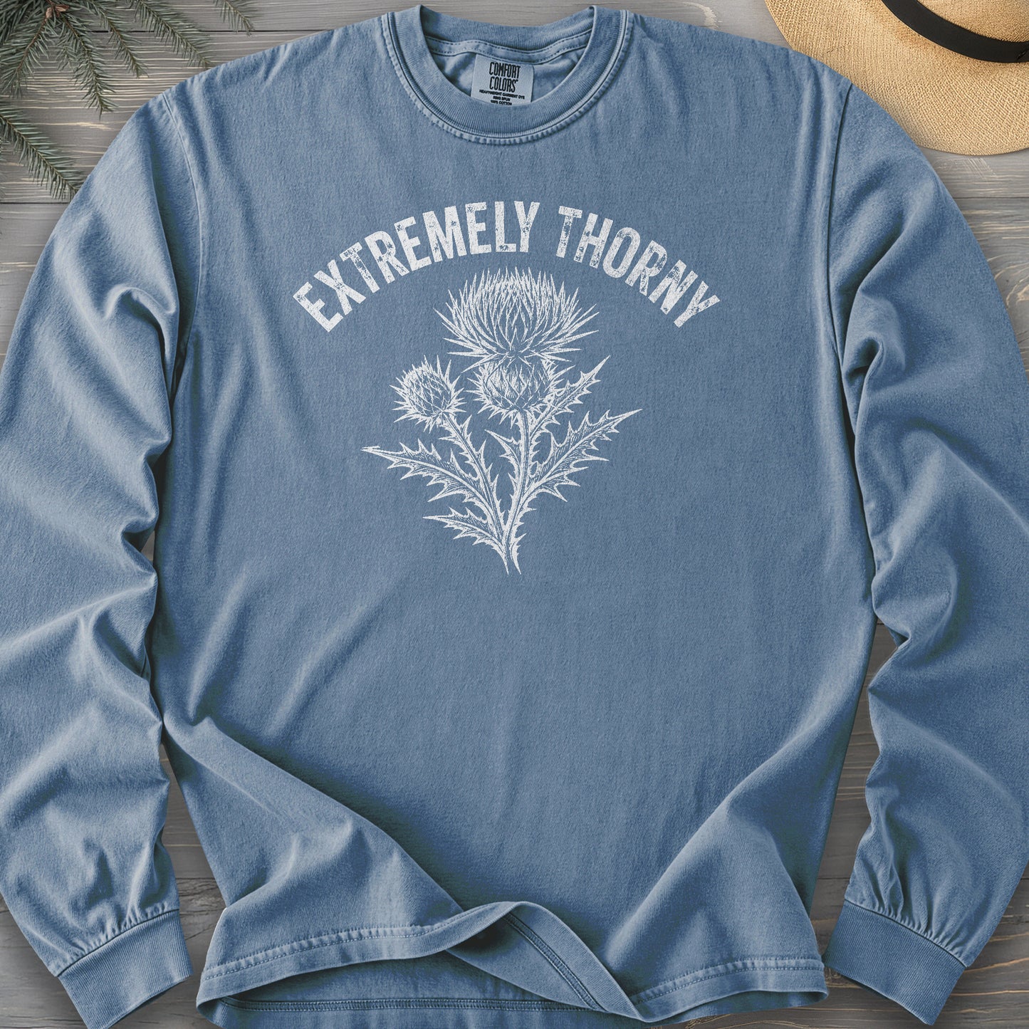 Extremely Thorny Comfort Colors 6014 Long Sleeve