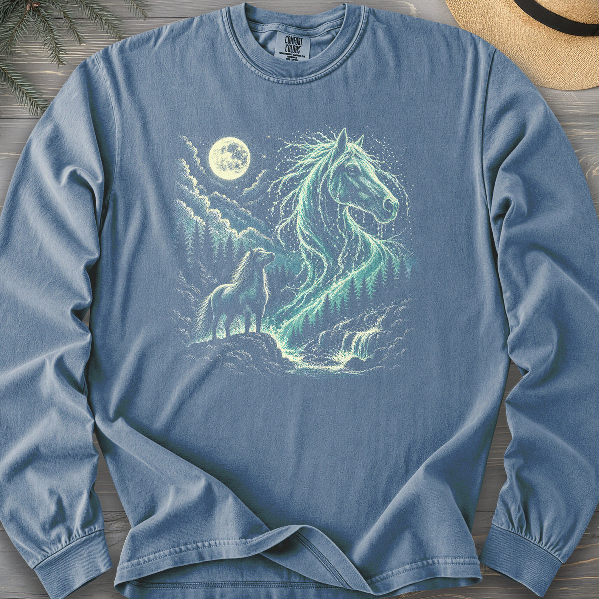 Kelpie 90's Throwback Comfort Colors 6014 Long Sleeve