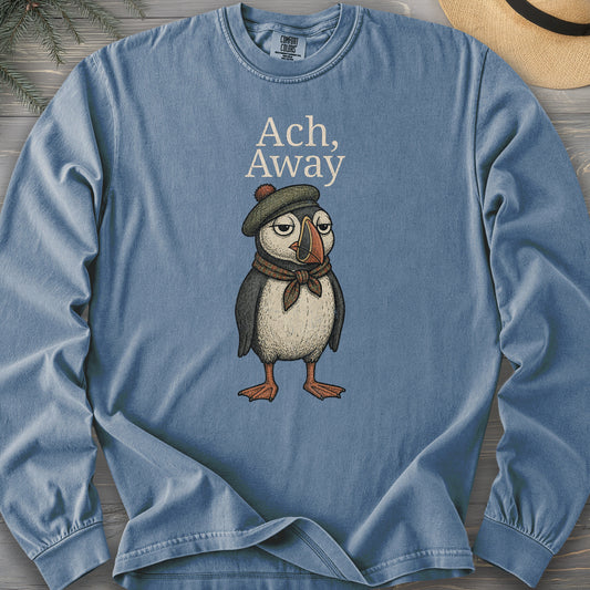 Ach, Away Puffin Long Sleeve Shirt