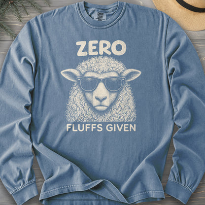 Zero Fluffs Given Long Sleeve Shirt