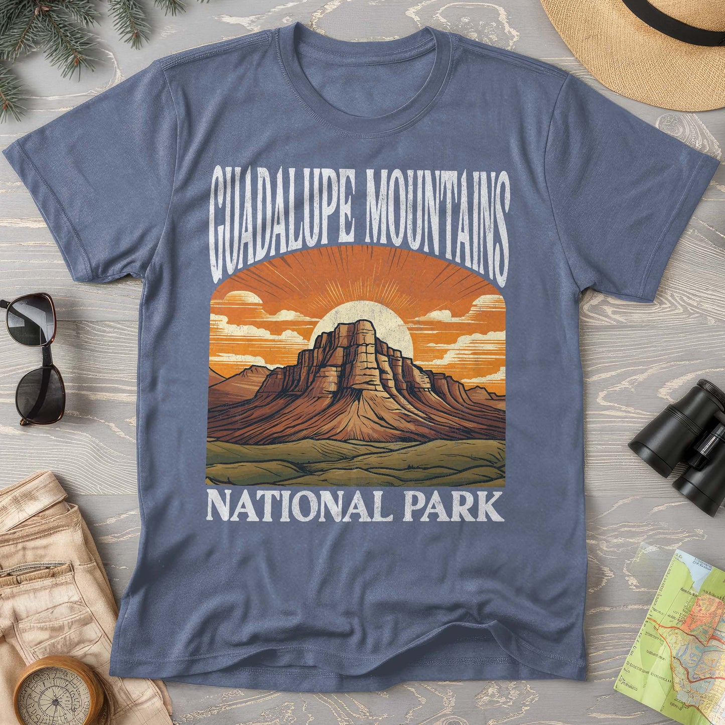 Guadalupe Mountains National Park "Big and Bold" Comfort Colors T-Shirt
