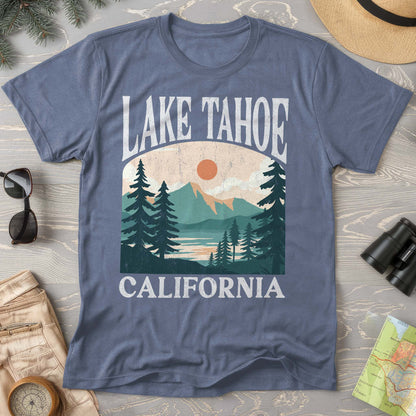 Lake Tahoe California "Big and Bold" Comfort Colors Shirt