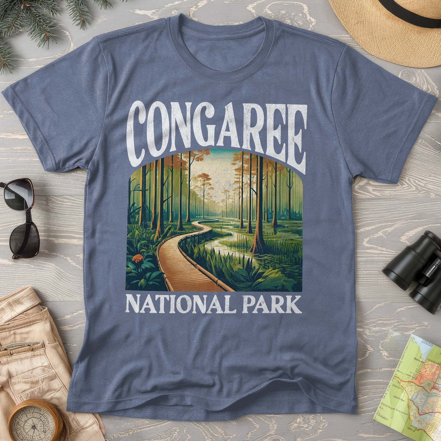 Congaree National Park "Big and Bold" Comfort Colors T-Shirt