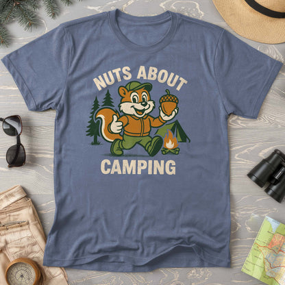 Nuts About Camping Comfort Colors T-Shirt