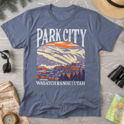 Park City Utah "Big and Bold" Comfort Colors T-Shirt