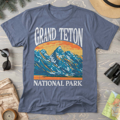 Grand Teton National Park "Big and Bold" Comfort Colors T-Shirt