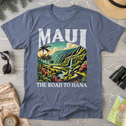 Maui The Road to Hana "Big and Bold" Comfort Colors T-Shirt