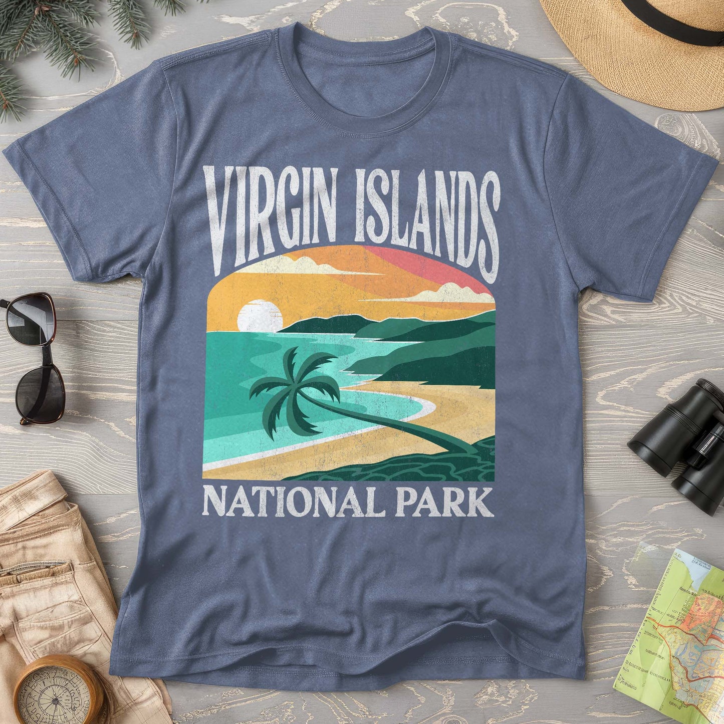 Virgin Islands National Park "Big and Bold" Comfort Colors T-Shirt