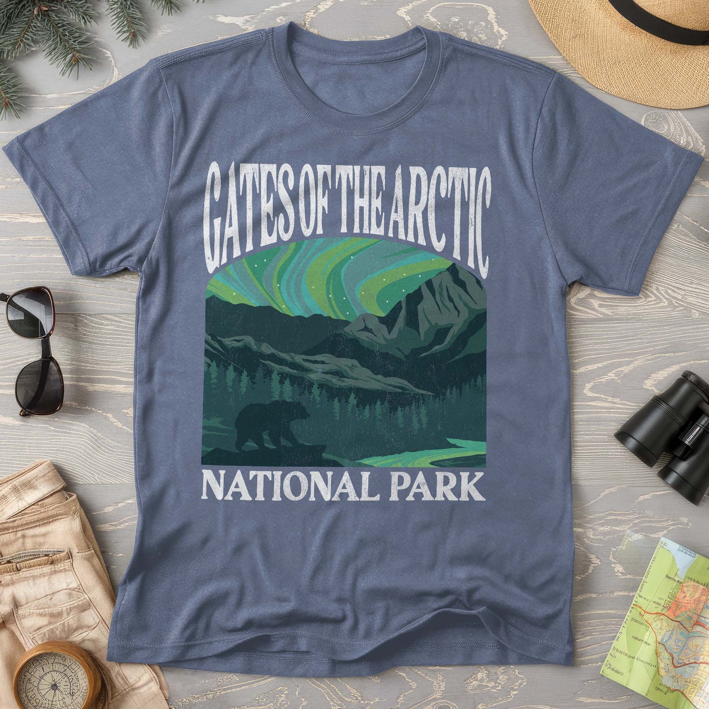 Gates of the Arctic National Park "Big and Bold" Comfort Colors T-Shirt