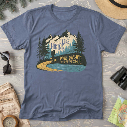 I Like Hiking and Maybe 3 People Comfort Colors T-Shirt