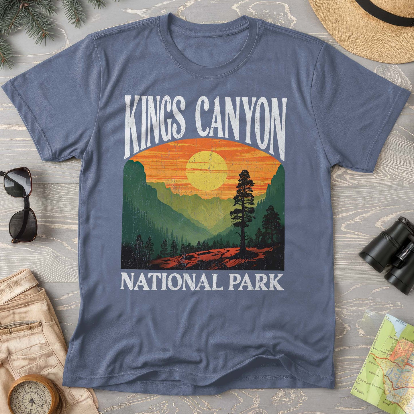 Kings Canyon National Park "Big and Bold" Comfort Colors T-Shirt