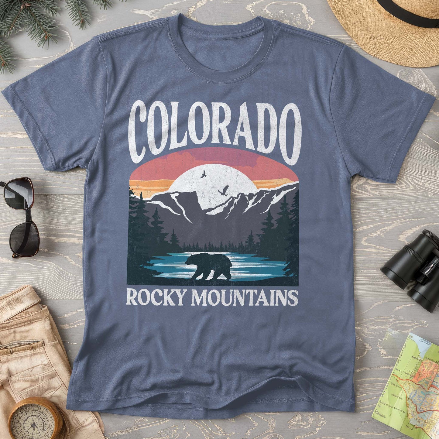 Colorado "Big and Bold" Comfort Colors State T-Shirt