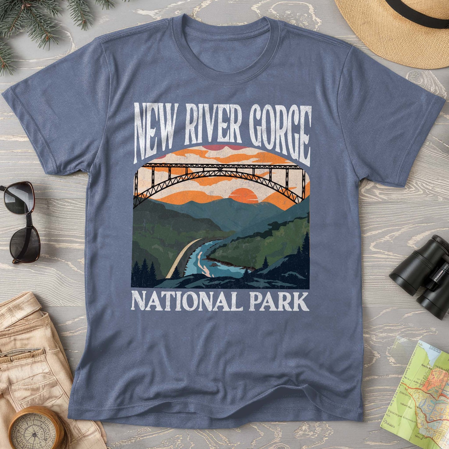 New River Gorge National Park "Big and Bold" Comfort Colors T-Shirt