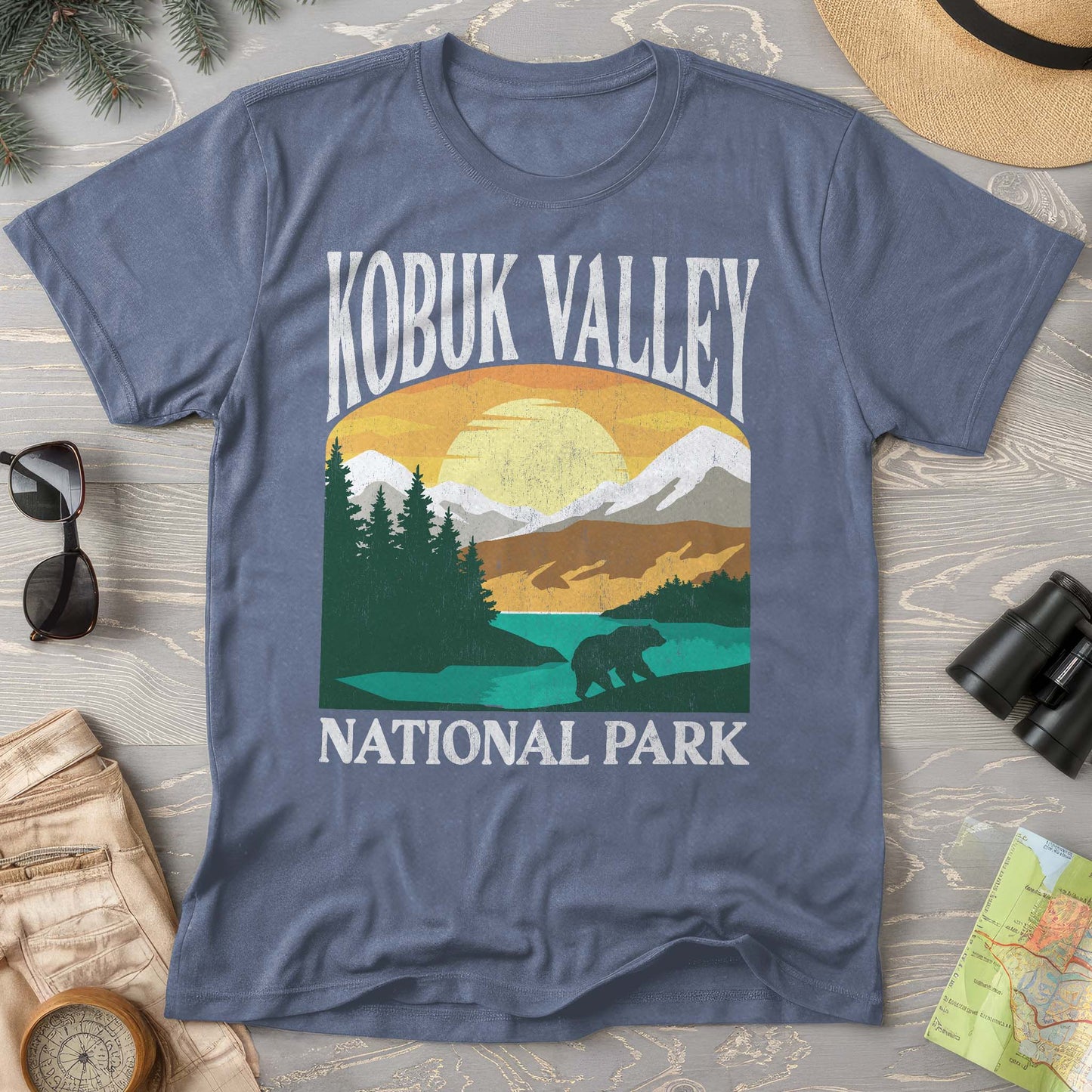 Kobuk Valley National Park "Big and Bold" Comfort Colors T-Shirt