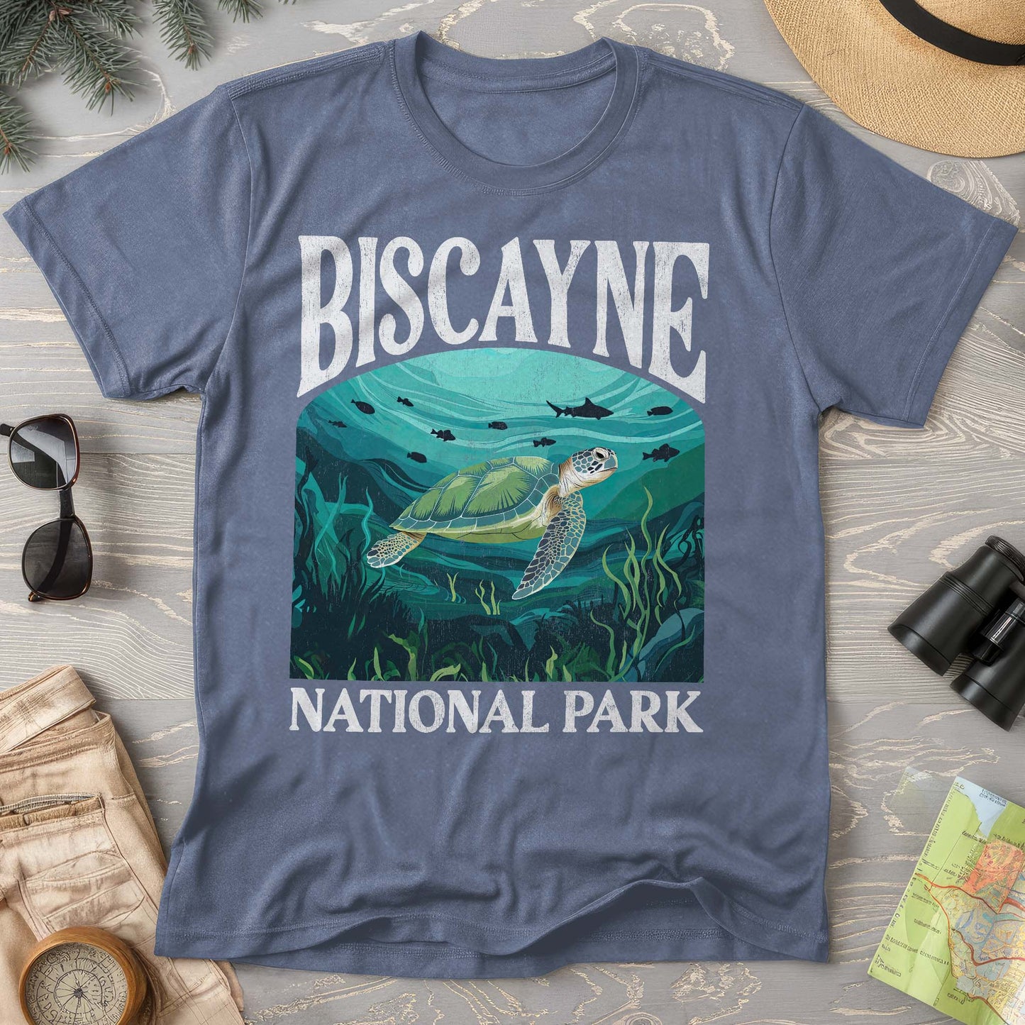 Biscayne National Park "Big and Bold" Comfort Colors T-Shirt