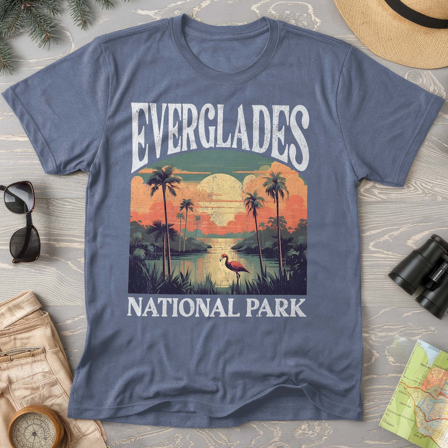 Everglades National Park "Big and Bold" Comfort Colors T-Shirt