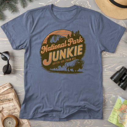 National Park "Junkie" Comfort Colors T-Shirt