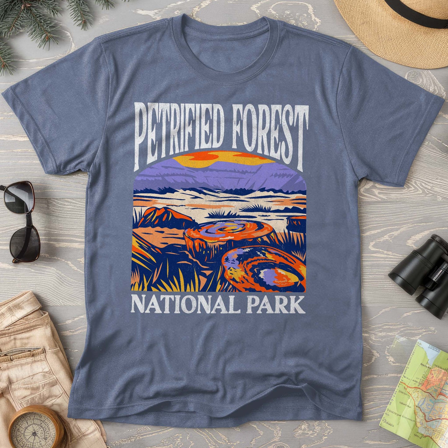 Petrified Forest National Park "Big and Bold" Comfort Colors T-Shirt