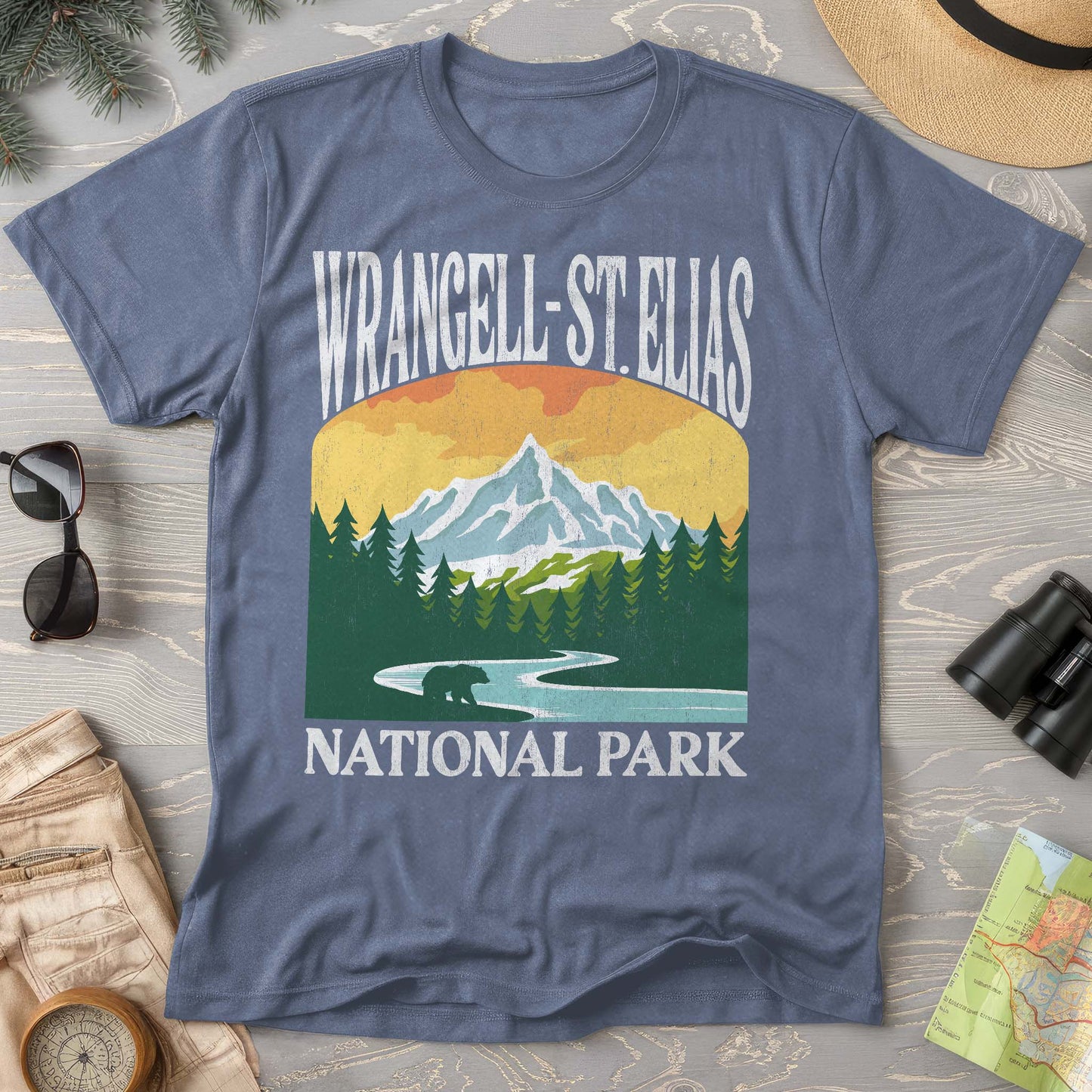 Wrangell St. Elias National Park "Big and Bold" Comfort Colors T-Shirt