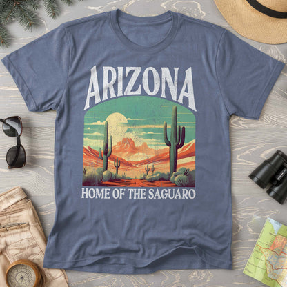 Arizona Saguaro "Big and Bold" Comfort Colors State T-Shirt