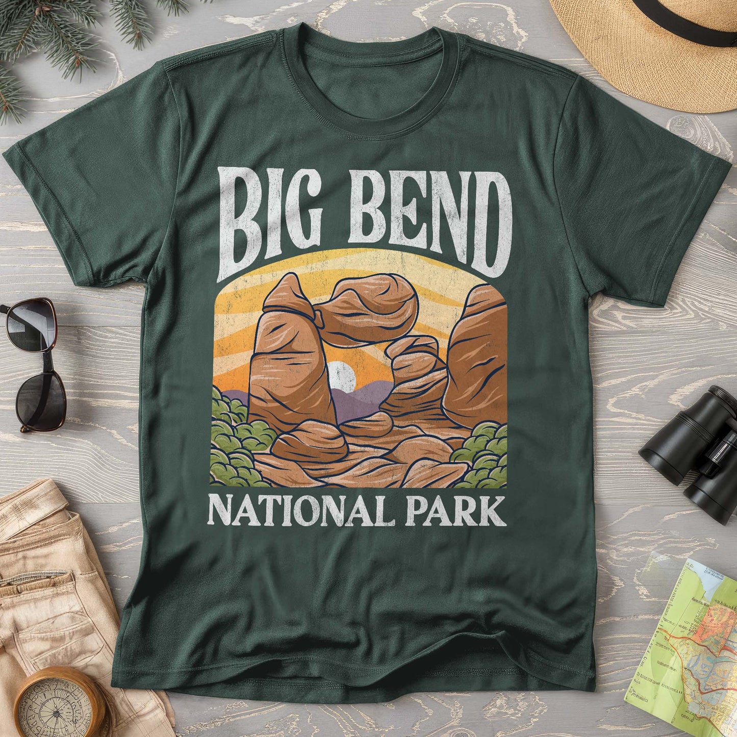 Big Bend National Park "Big and Bold" Comfort Colors T-Shirt