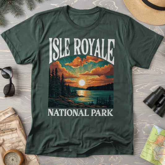 Isle Royale National Park "Big and Bold" Comfort Colors T-Shirt