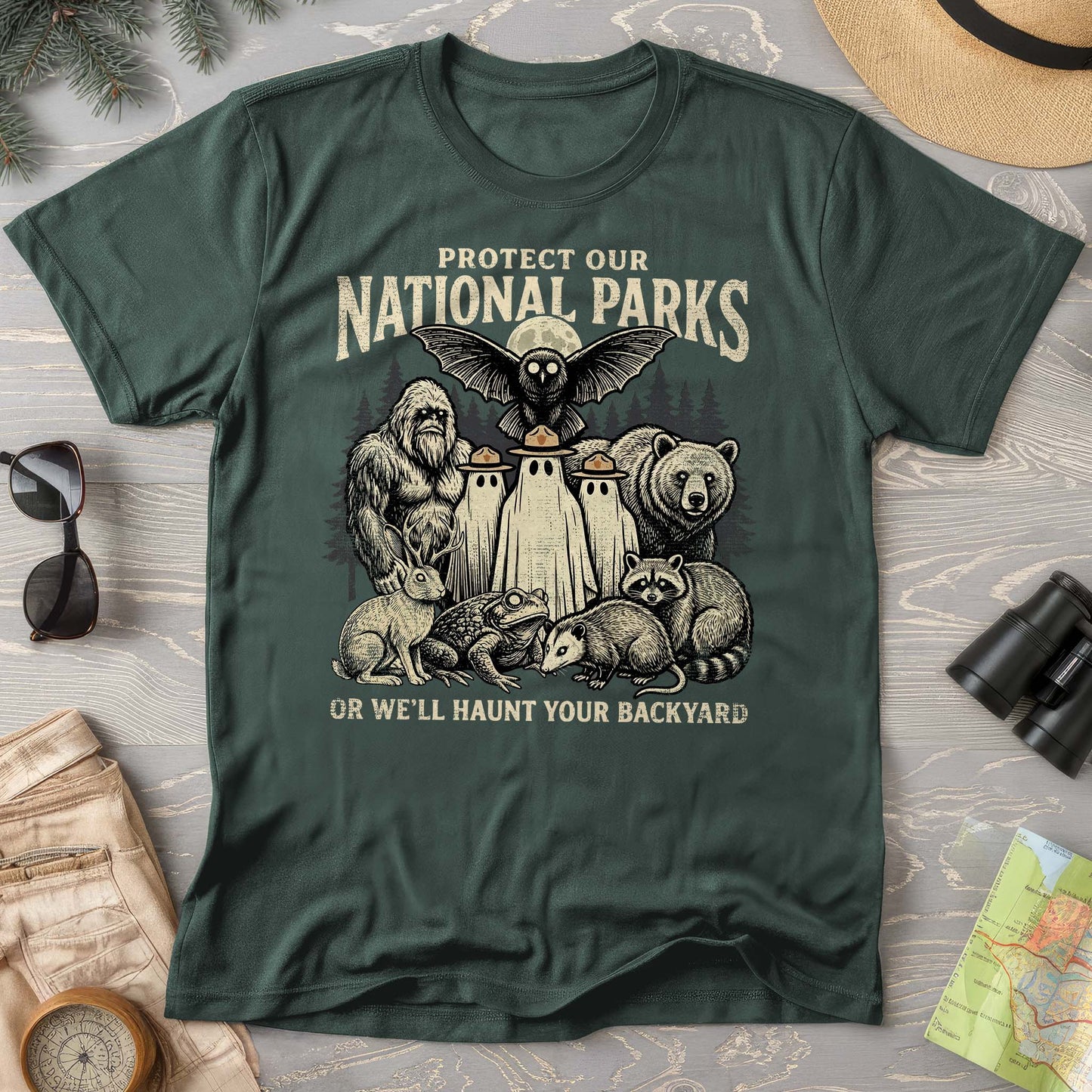 National Parks Backyard Haunt T-Shirt