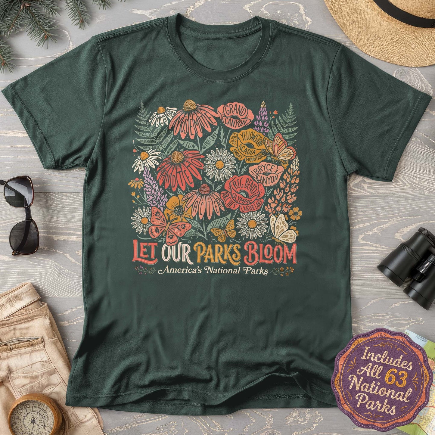 Let Our Parks Bloom T-Shirt