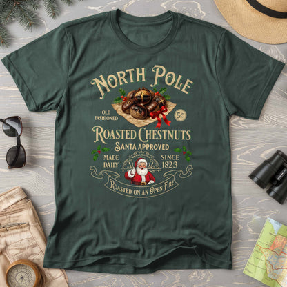 North Pole Roasted Chestnuts Comfort Colors T-Shirt