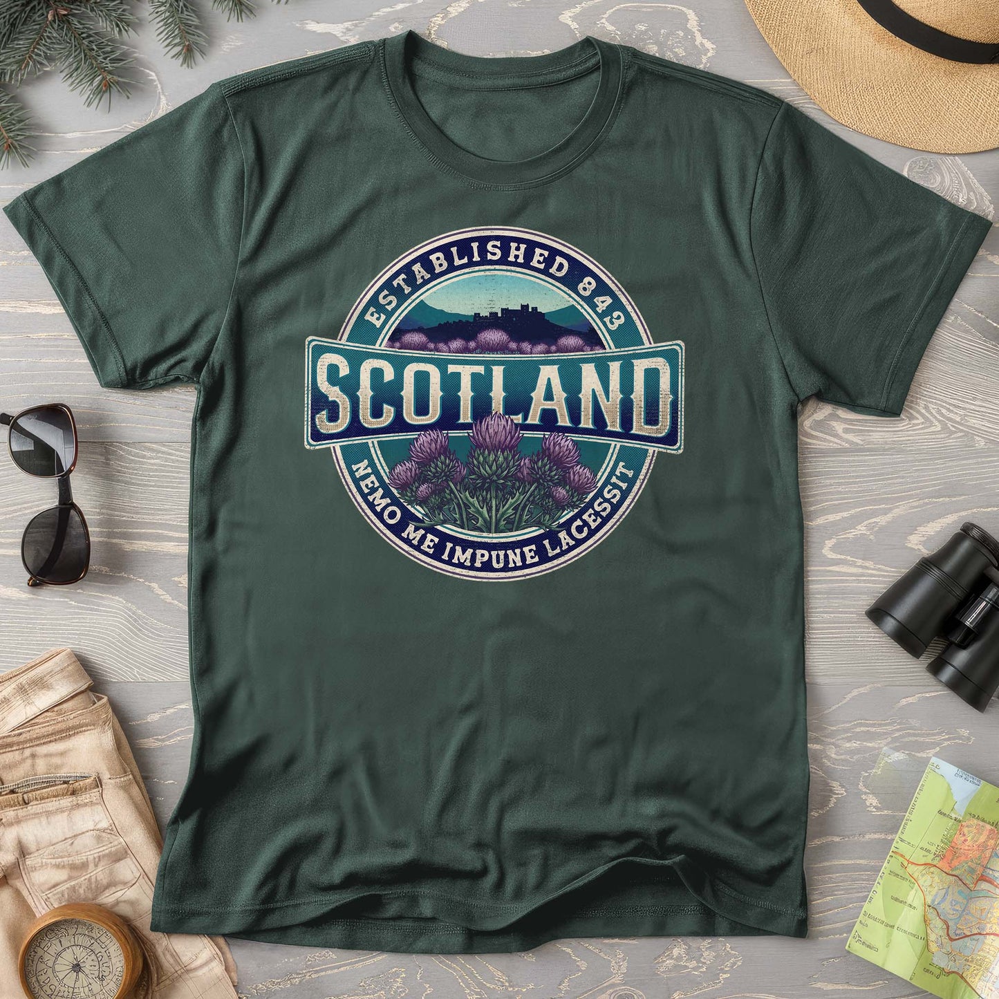 Scotland Badge Comfort Colors T-shirt