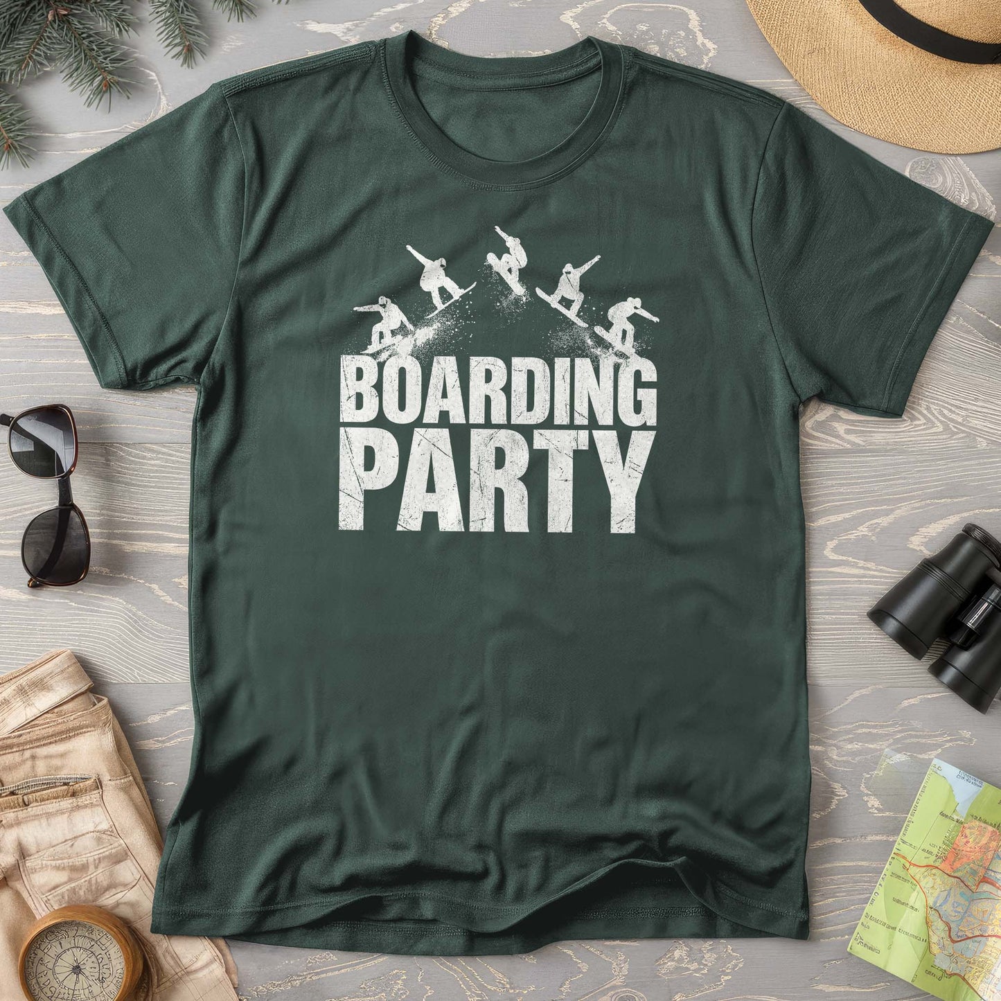 Boarding Party Comfort Colors T-shirt