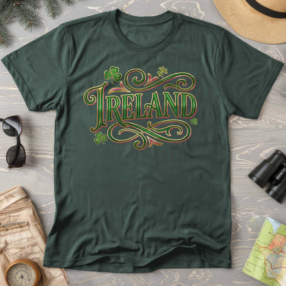 Ireland Glitter Pop Comfort Colors T-shirt