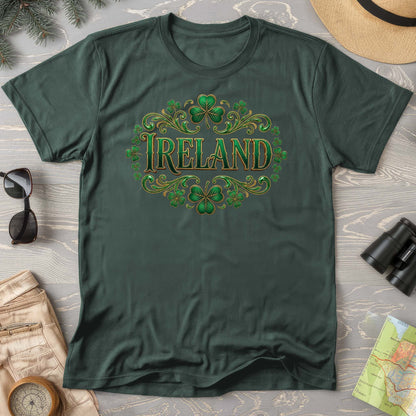 Ireland Shamrock Emblem Comfort Colors T-shirt