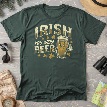 Irish You Were Beer Comfort Colors T-shirt