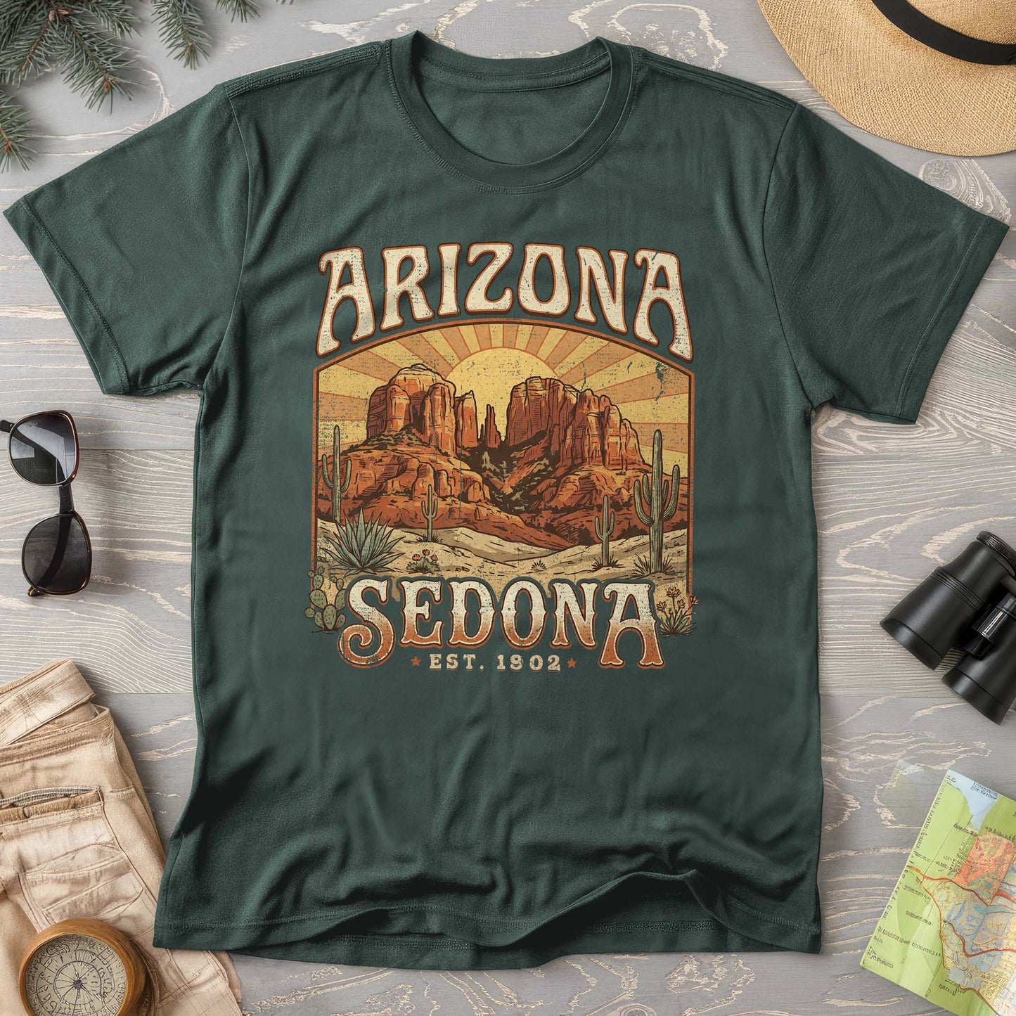 Sedona Arizona Sunset T-Shirt