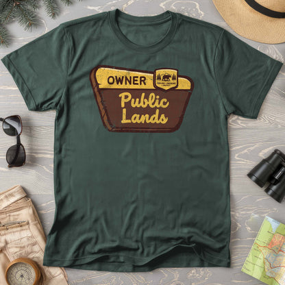 Public Lands Owner T-Shirt