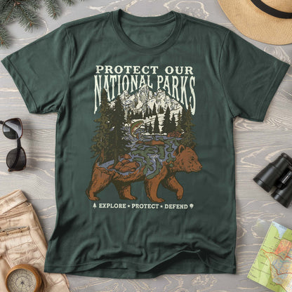 Protect Our Parks Bear T-Shirt