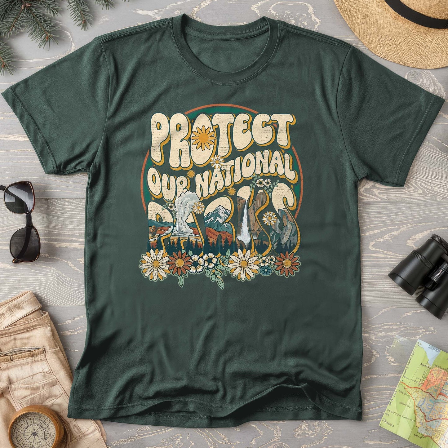 Protect Our Parks Groovy T-Shirt