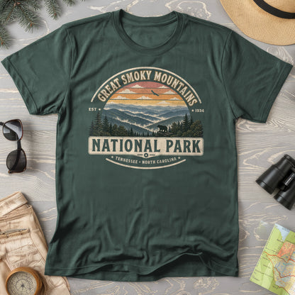 Great Smoky Mountains Medallion T-Shirt
