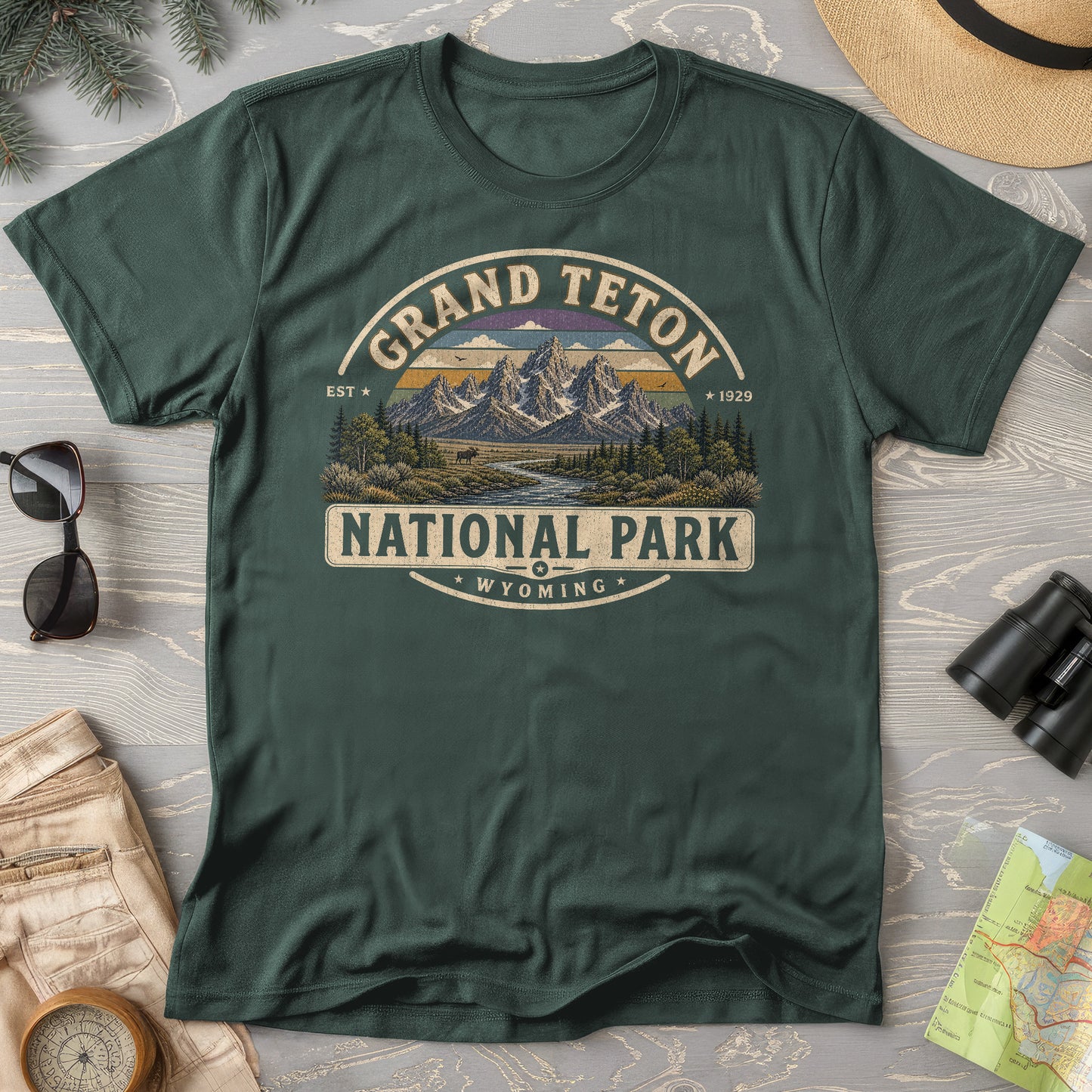 Grand Teton Medallion T-Shirt
