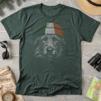 Irish Wolfhound Beanie T-Shirt